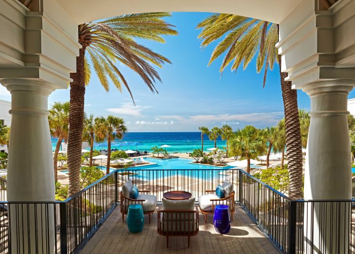 Curaçao Marriott_Great Room Balcony